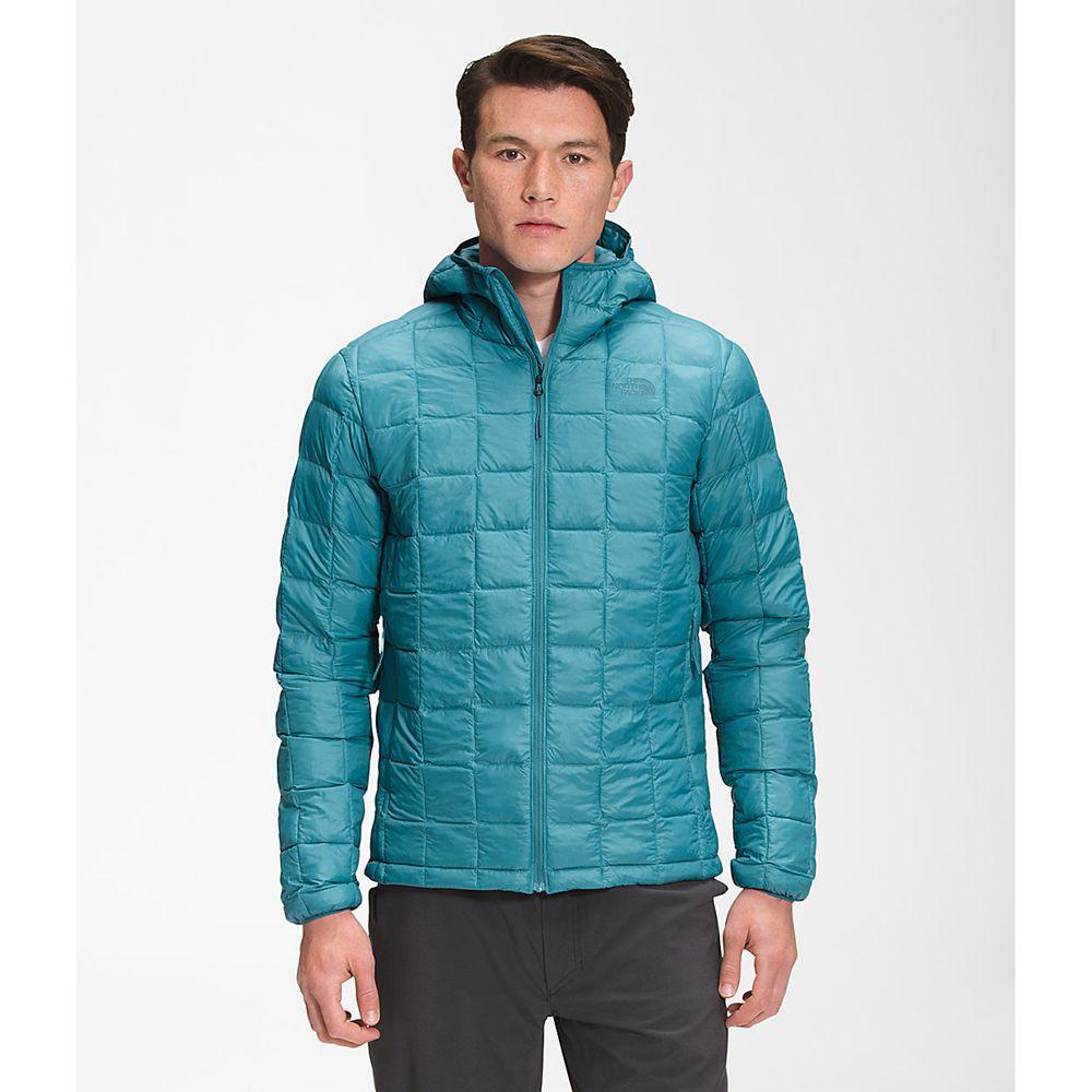 The North Face Thermoball™ Eco Ανδρικα Μπουφάν Με Κουκούλα - Μπλε (LXMU19850)